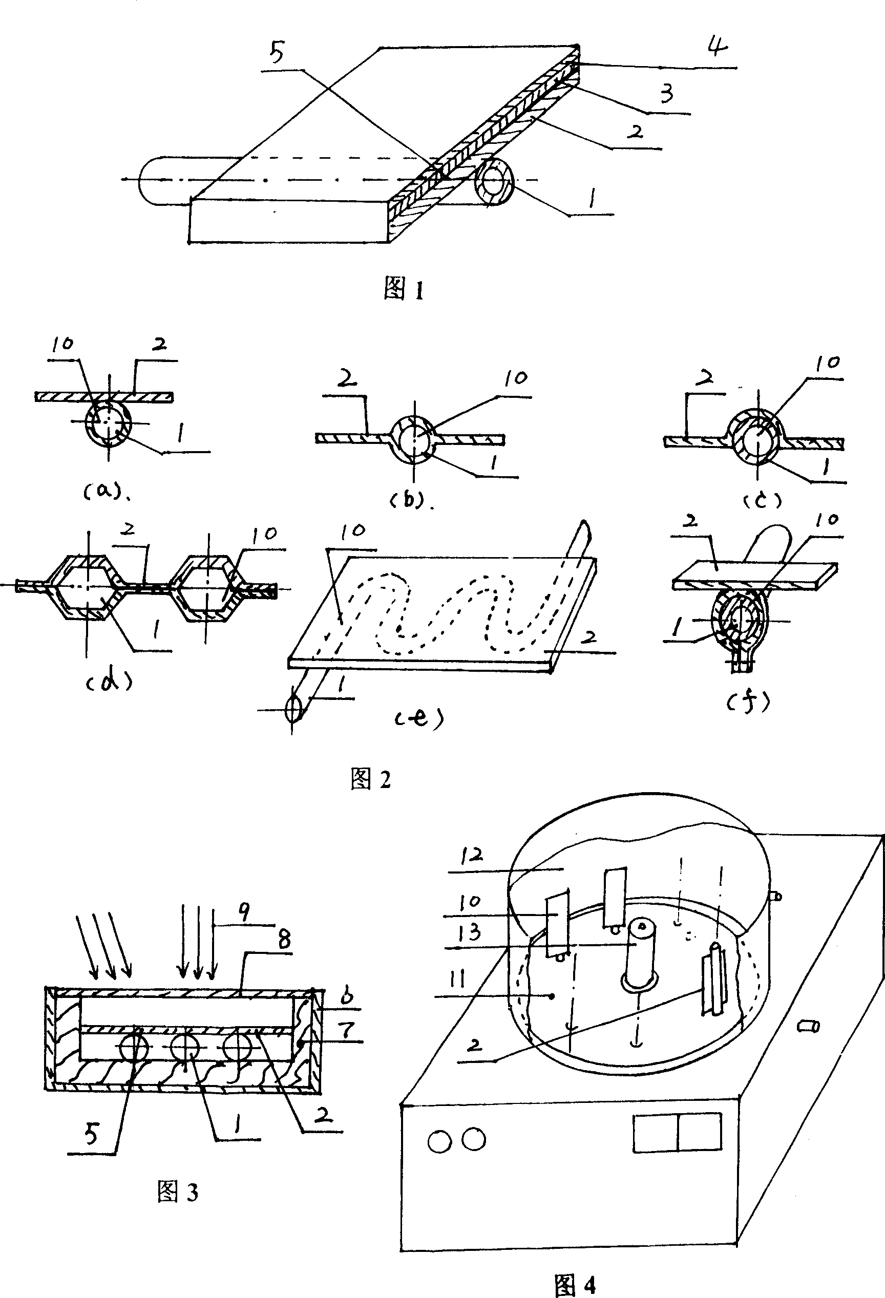 Selective absorbing composite membrane coated absorber plate core of solar energy