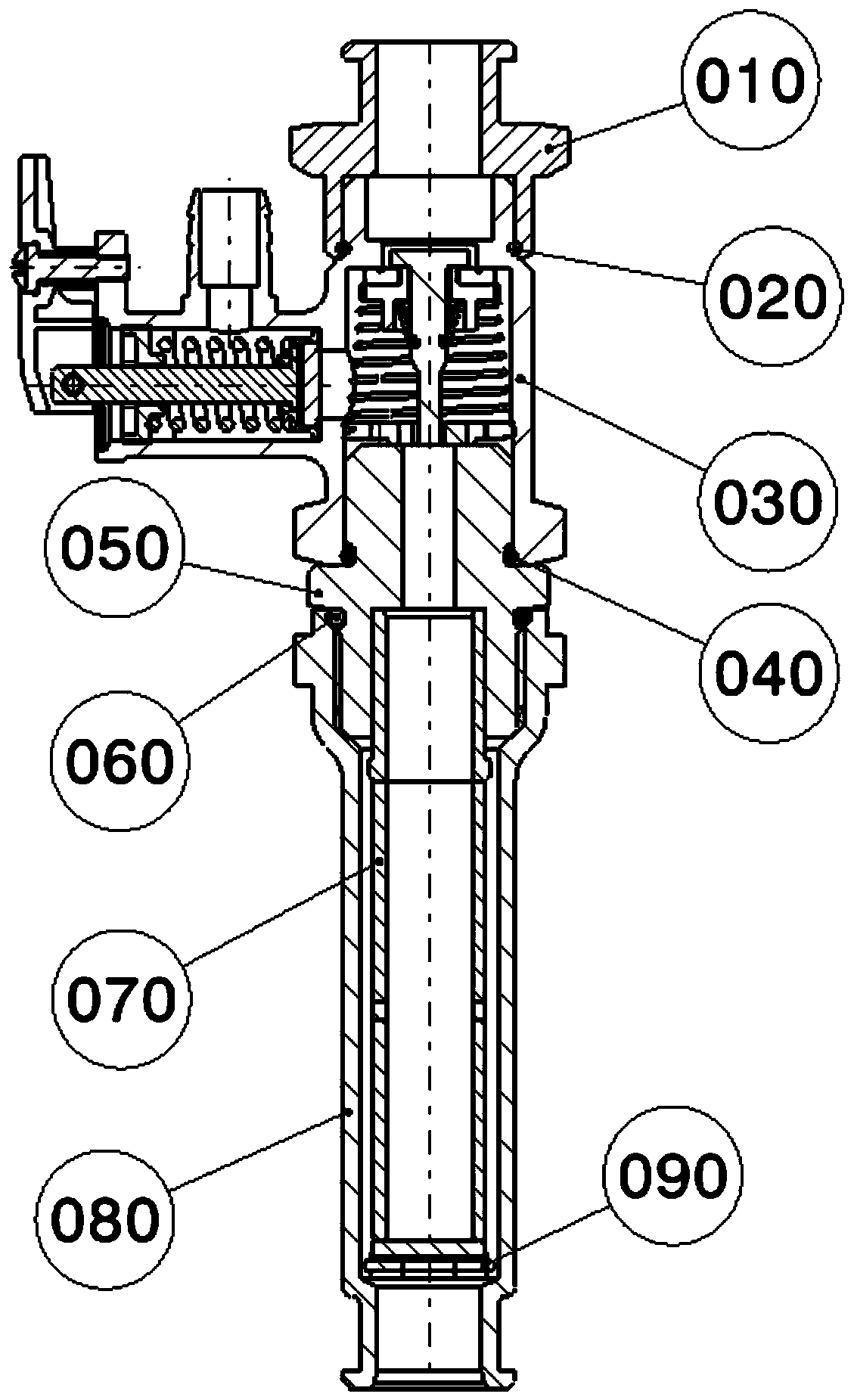 Novel urea filter with pressure relief capability