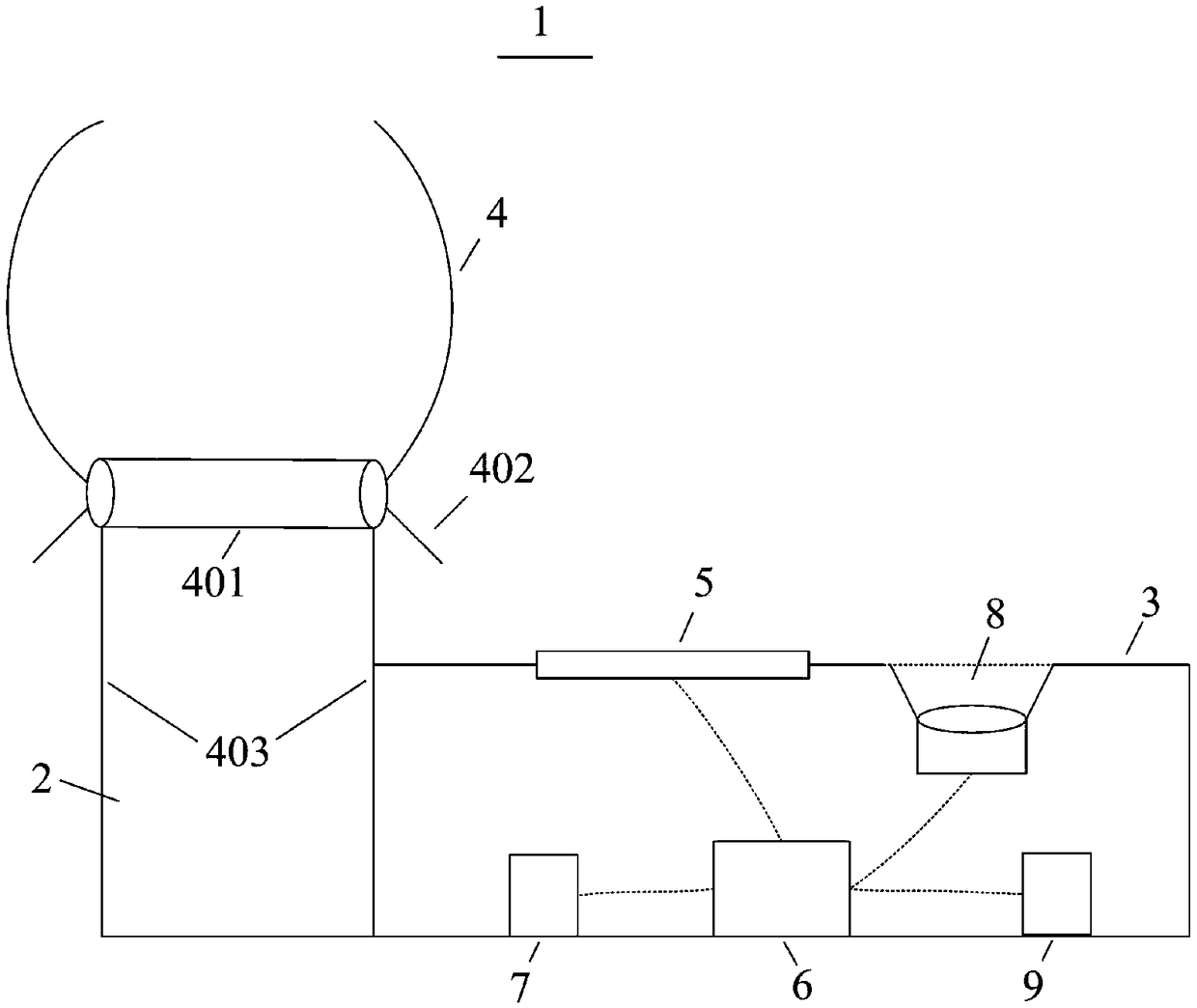 Vehicle-mounted traffic light pre-judging device and implementation method thereof