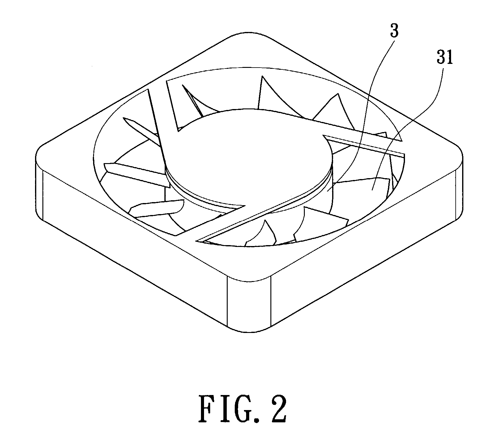 Heat-dissipating fan