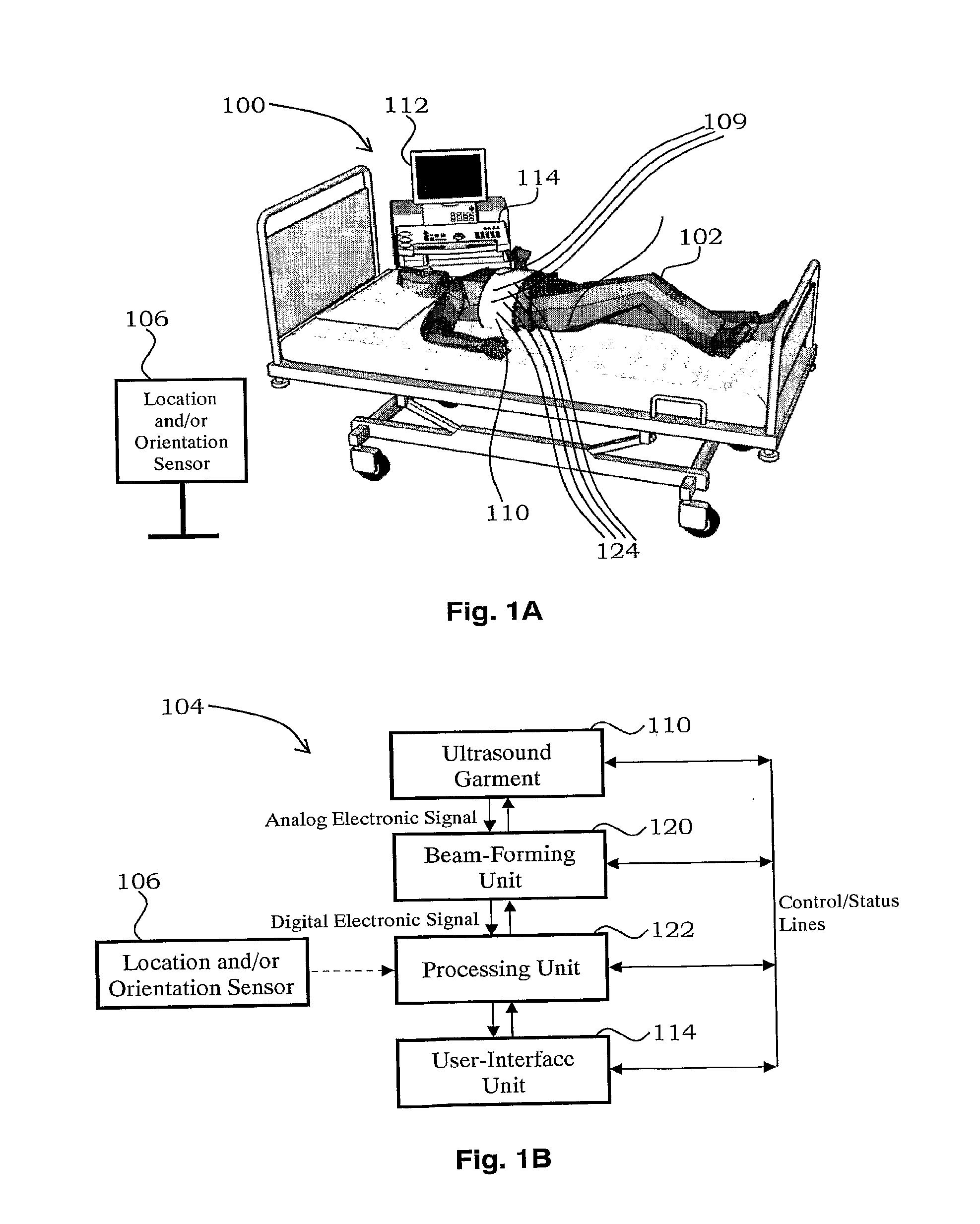 Ultrasound garment