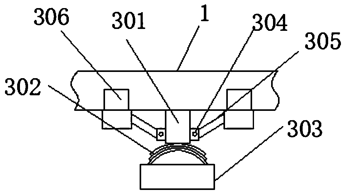 Shock absorbing damping mechanism