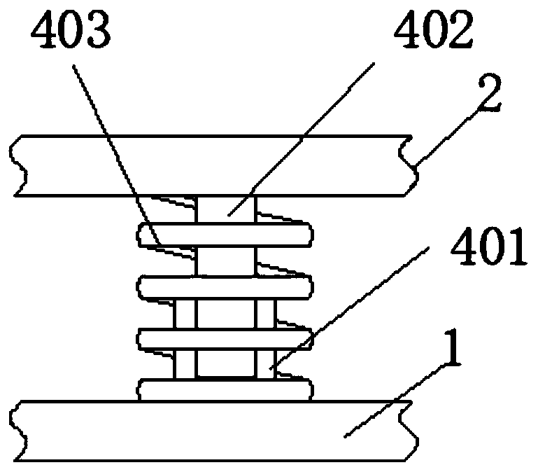 Shock absorbing damping mechanism