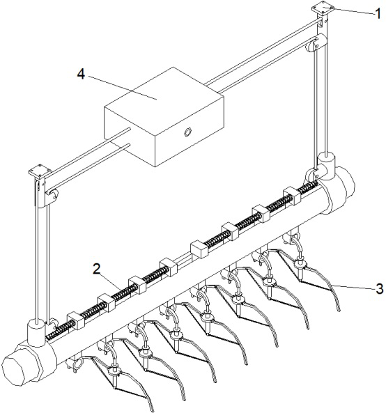 Airing clothes hanger with gathering function and control method thereof