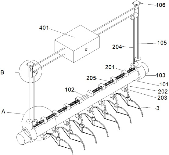 Airing clothes hanger with gathering function and control method thereof