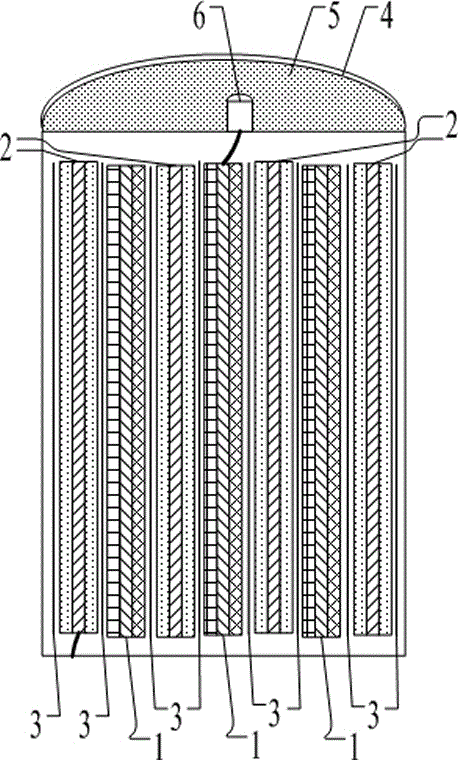 Capacitive type lithium cobalt oxide power battery