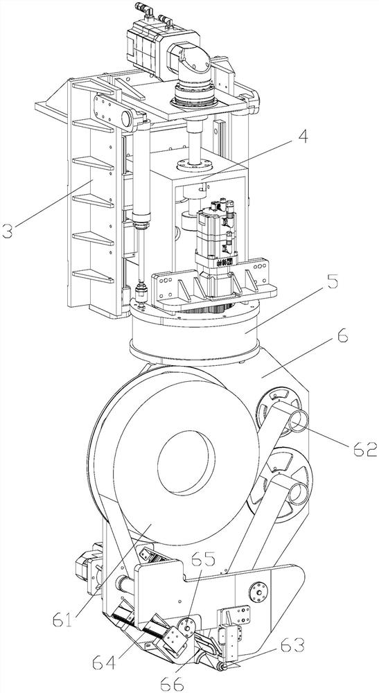 Flat plate automatic belt laying equipment and control method thereof