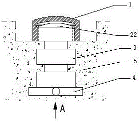 Central standard boards and elevation reference points setting method for production line of sintering machine