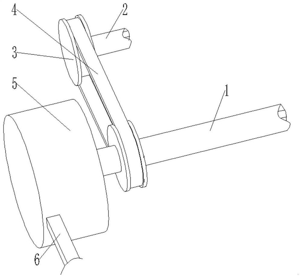 Brake device of steel bar friction welding machine