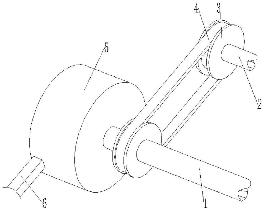 Brake device of steel bar friction welding machine