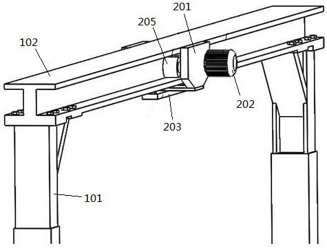 A badminton auxiliary training device and training system thereof