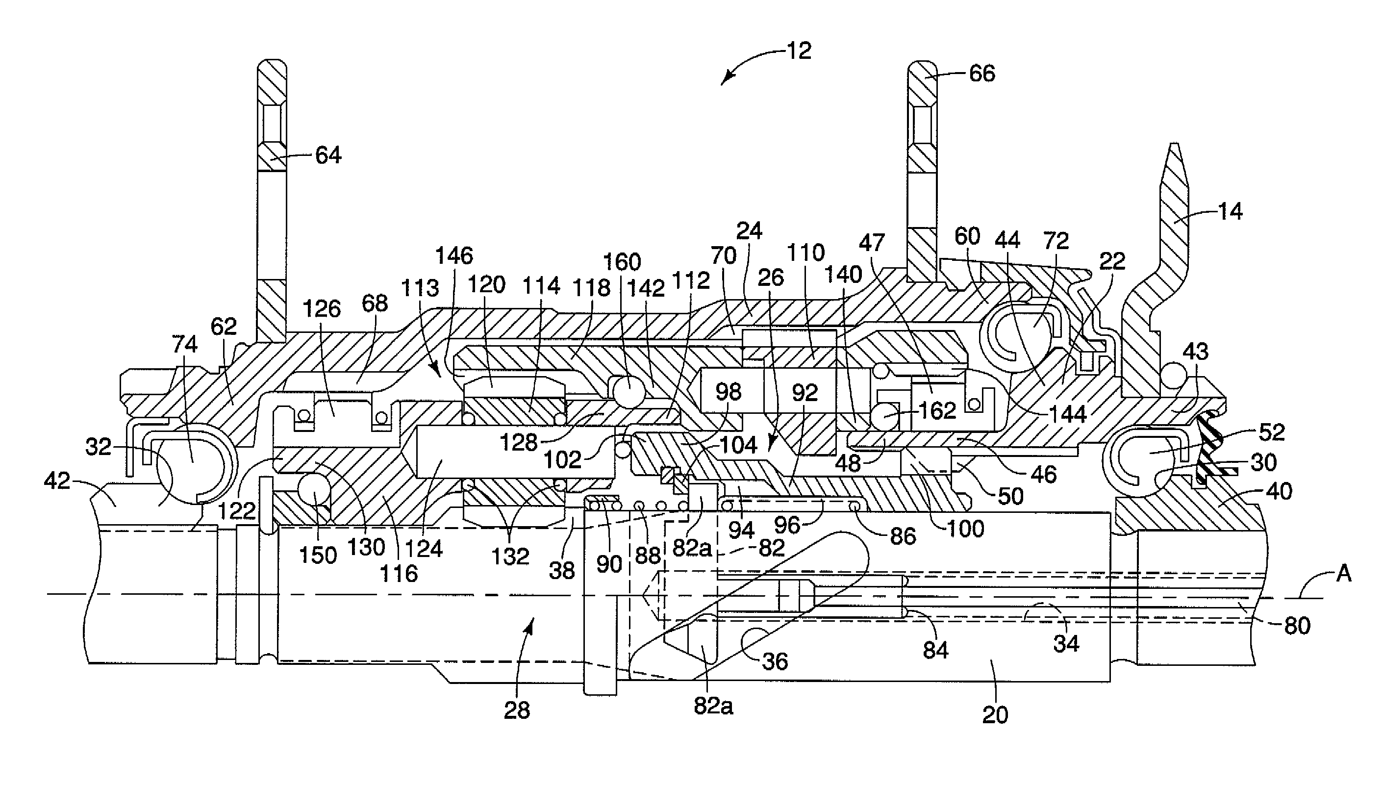 Bicycle internal hub transmission with helical gear