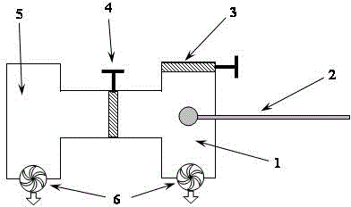 Method for preparing GaMnN diluted magnetic semiconductor thin film material