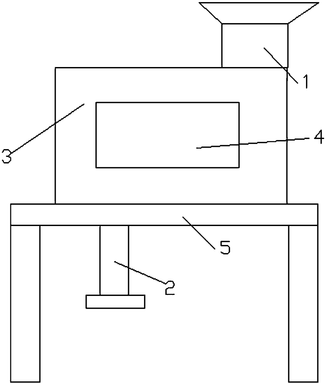 Multi-stage crusher device with screening function