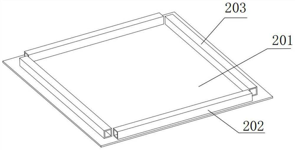 Split mounting type emergency combined bridge