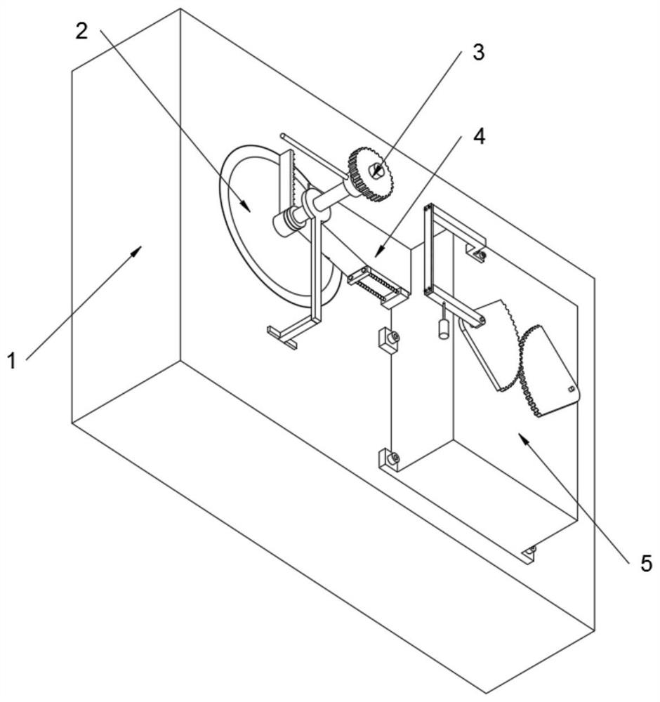 A linkage protective blocking device for flood discharge pipelines used in water conservancy projects