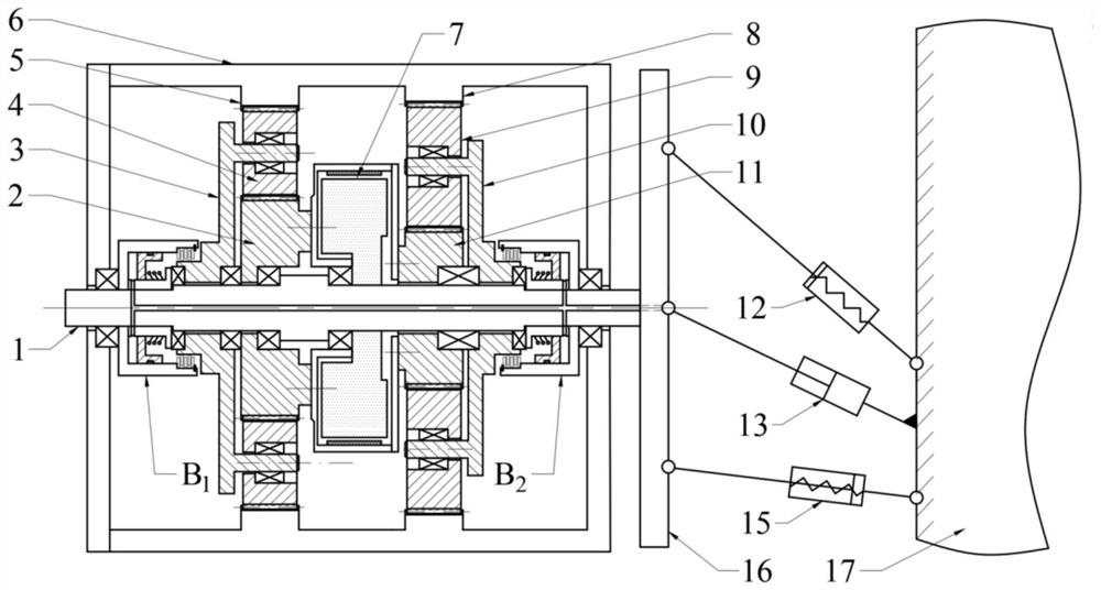 Multi-gear rotatable hub power assembly