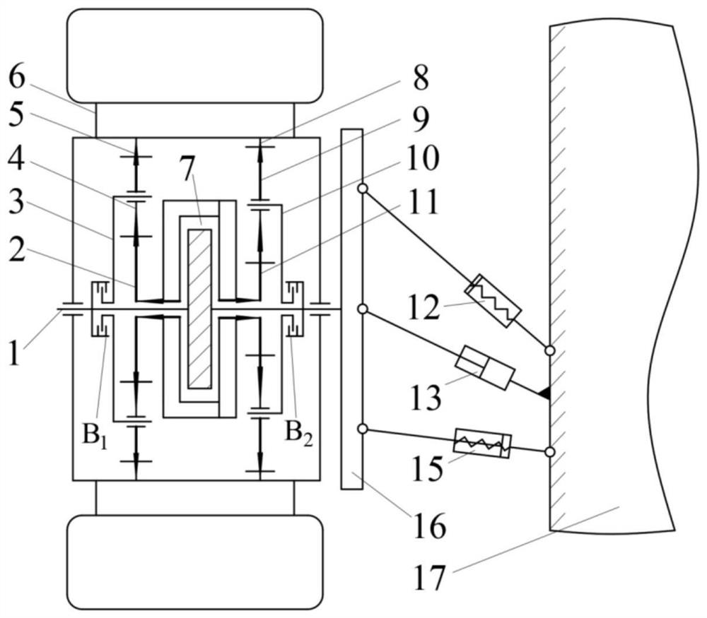 Multi-gear rotatable hub power assembly