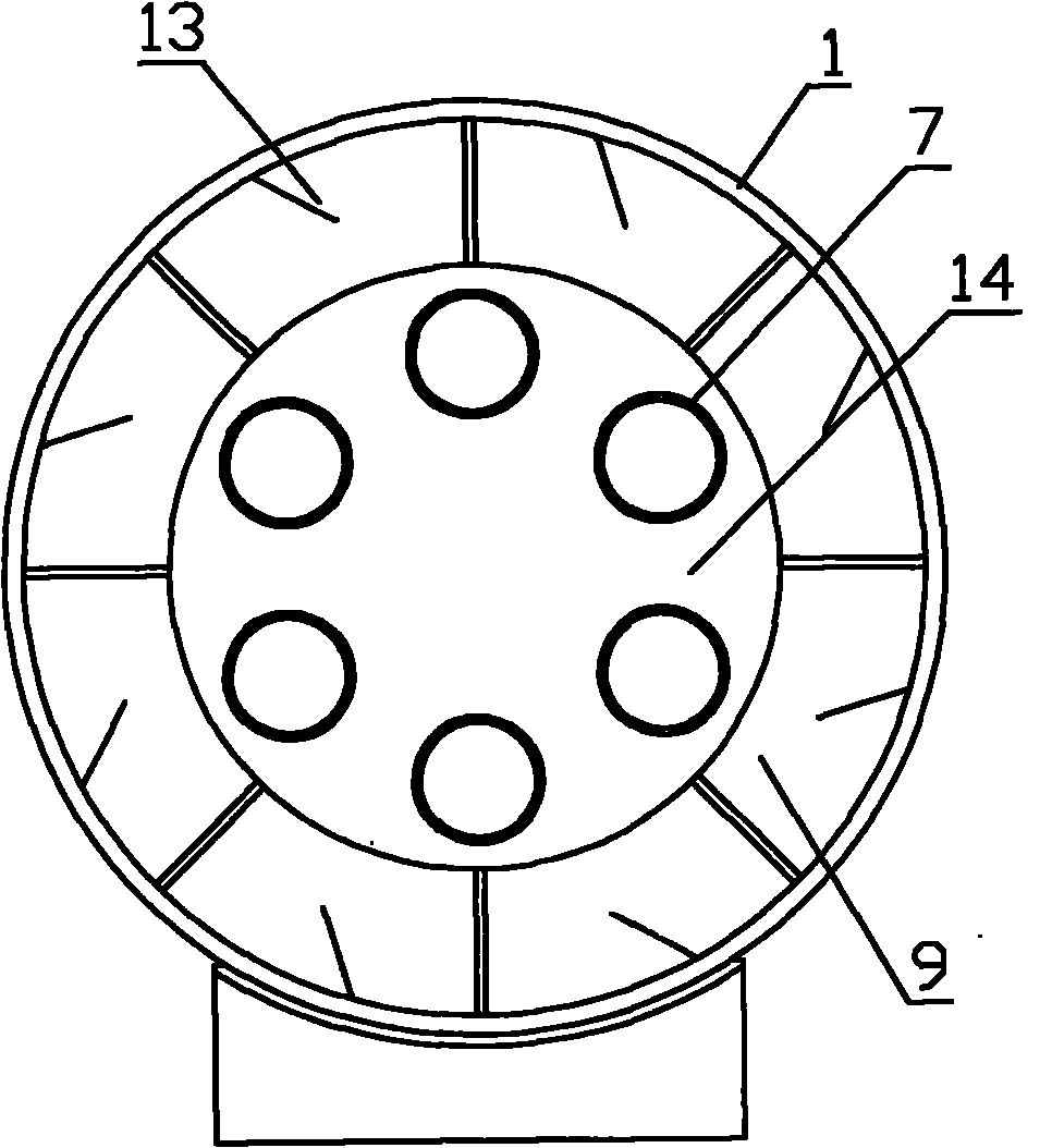 Coal separating equipment with multiple combustors and parent-son pipes