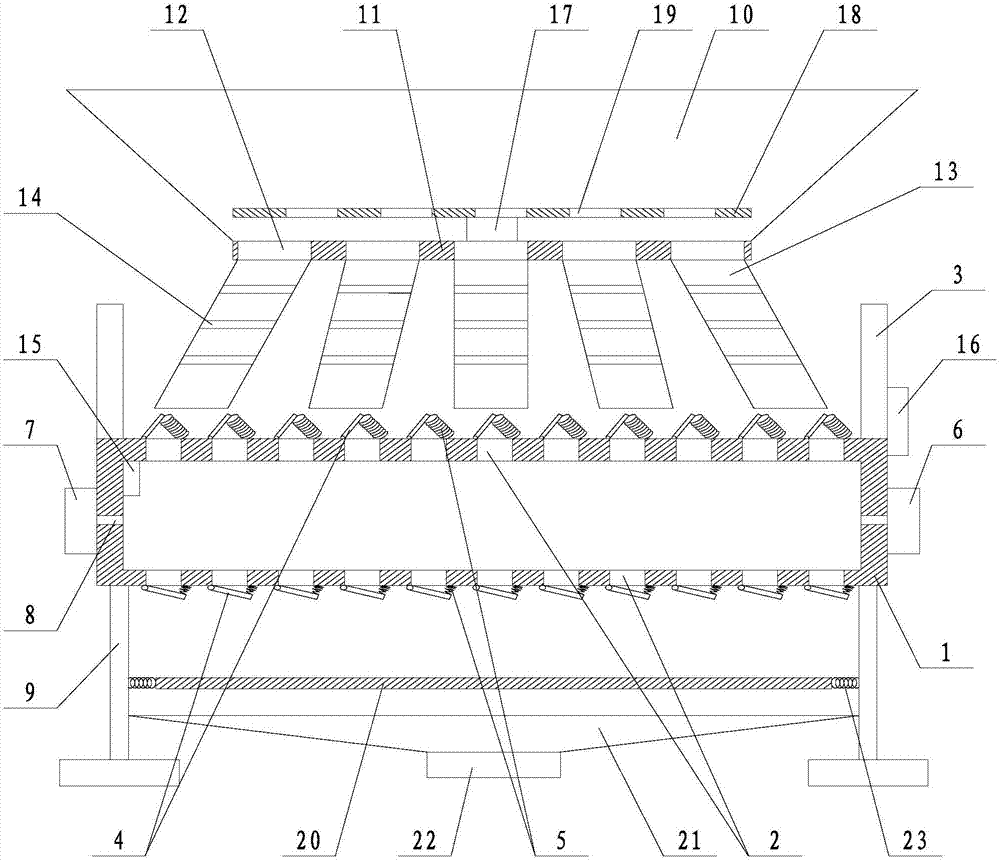 Improved storage device for cereal crops