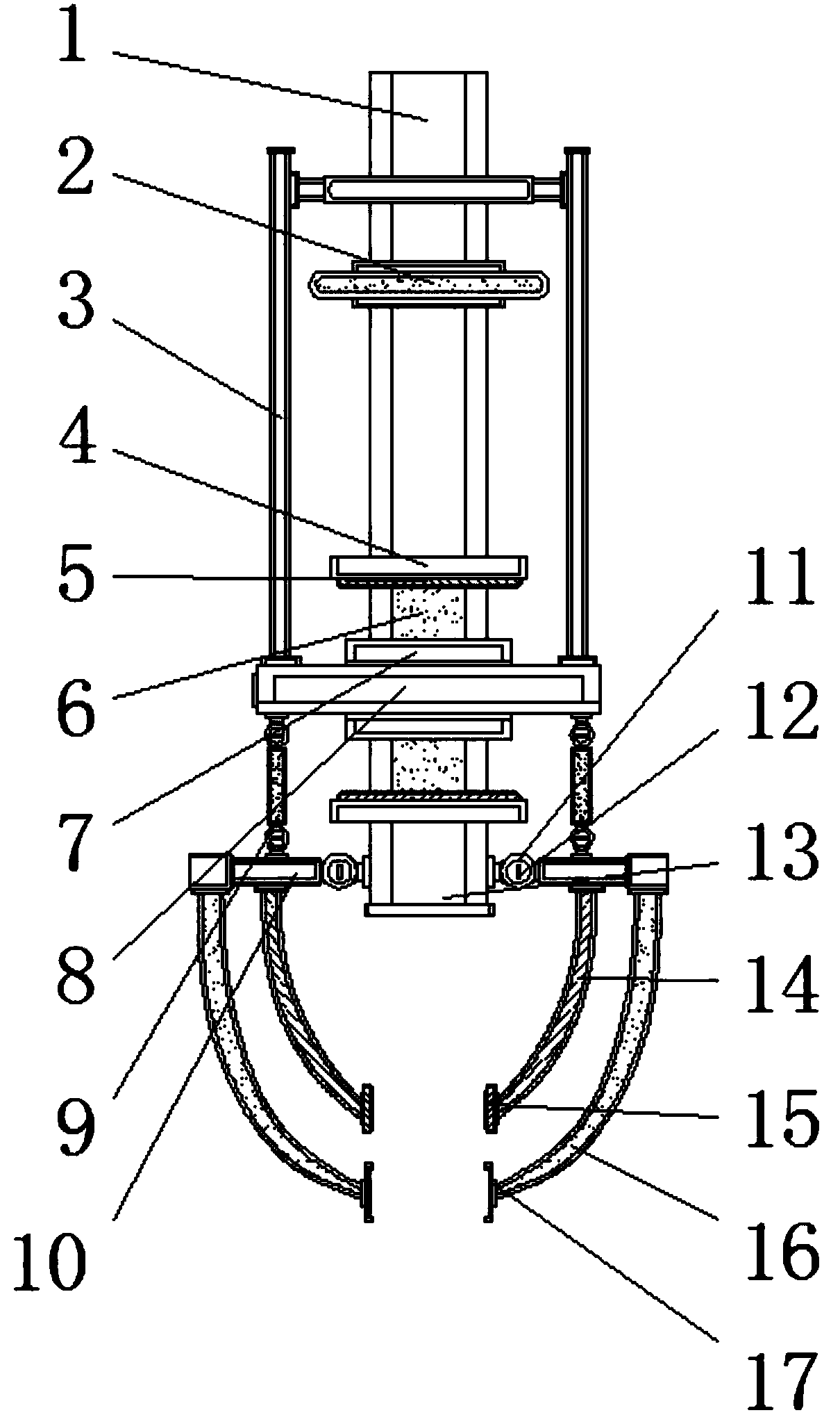 Automated simple mechanical gripper