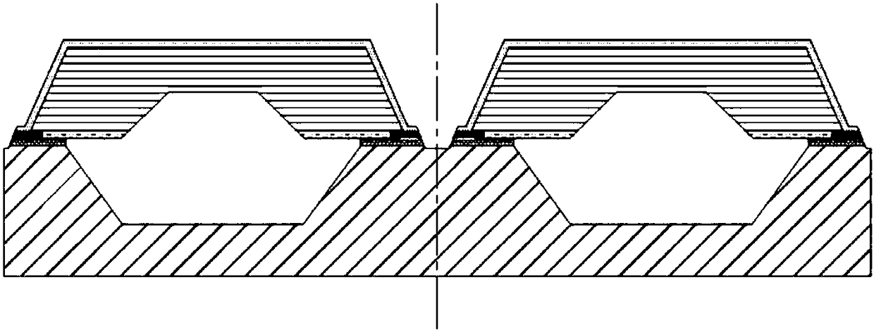 Mems hermetic packaging structure and packaging method