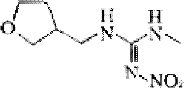 Insecticide/bactericide composition containing dinotefuran and prochloraz and application thereof