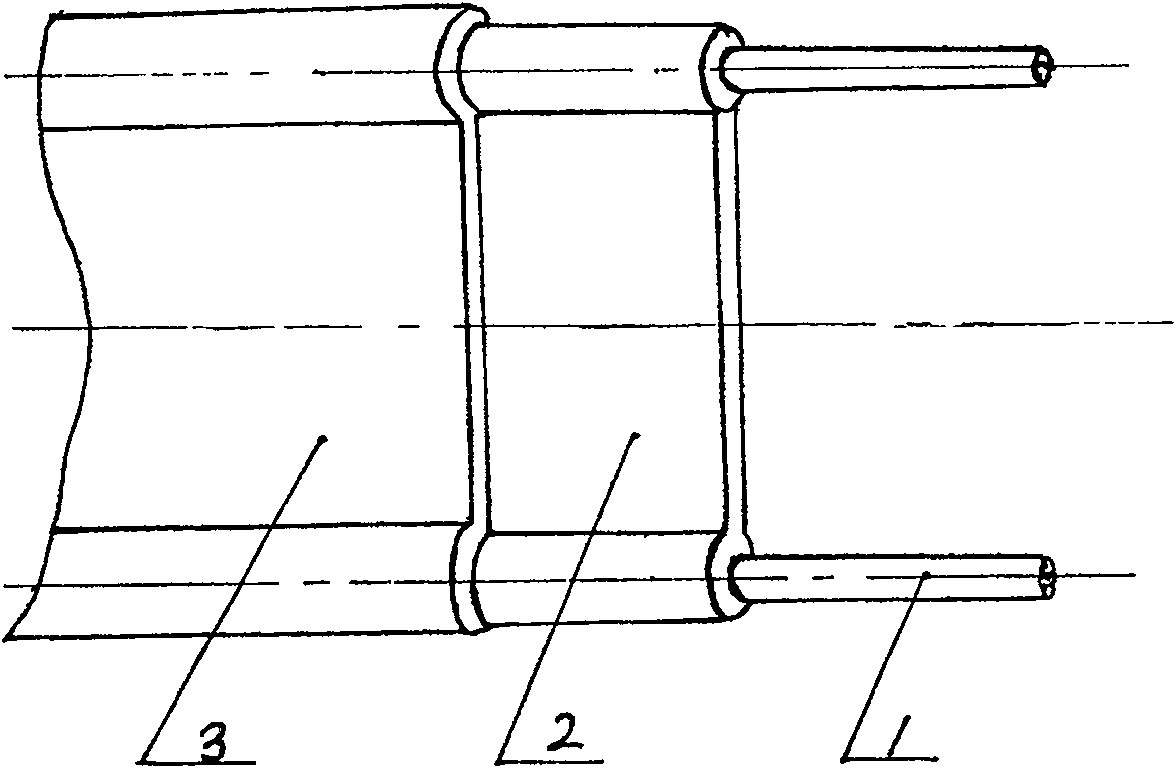 Self-temperature limiting heating belt and producing method thereof