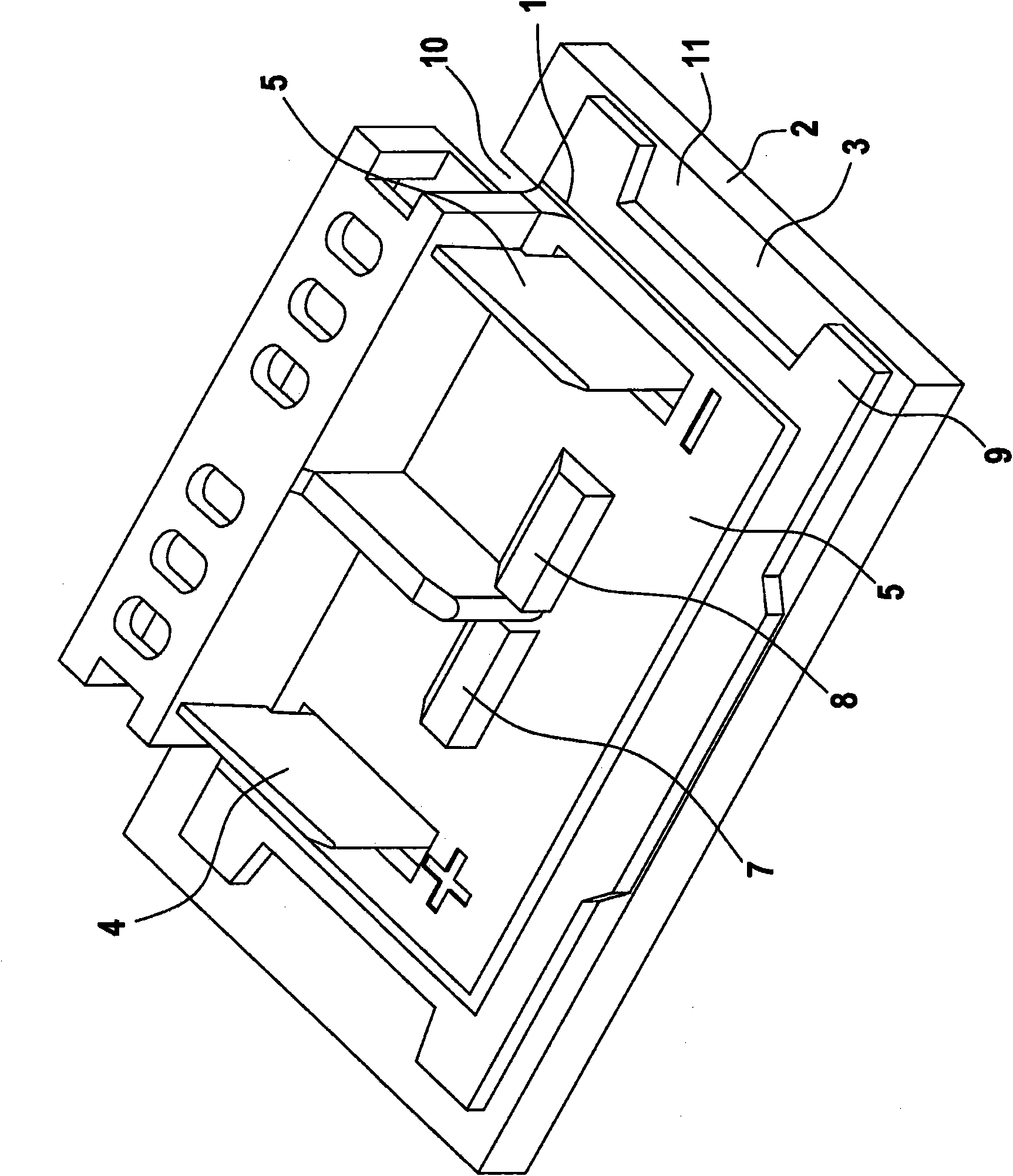 Interface element, interface element holder and electrical appliance