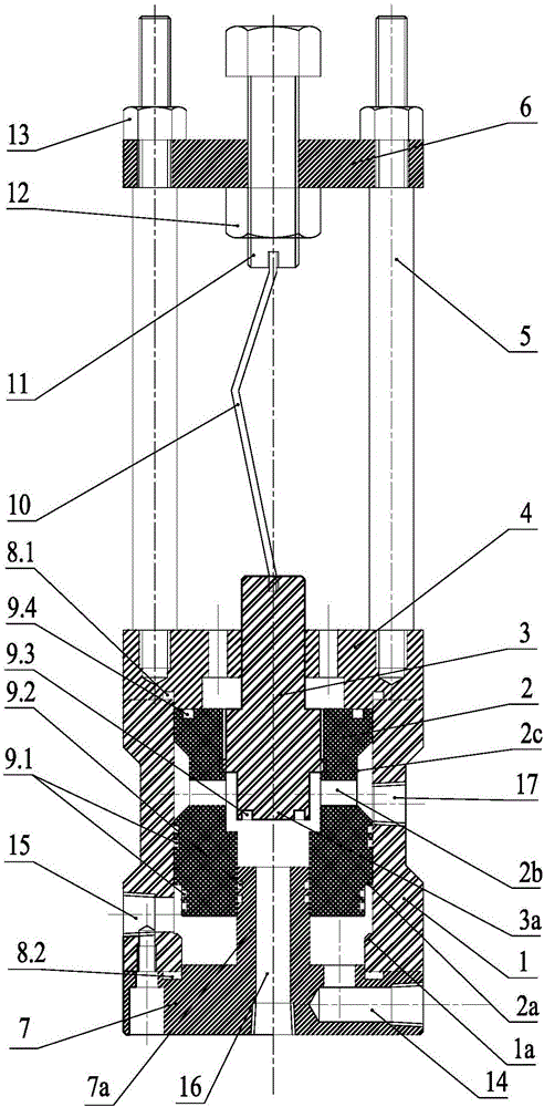 Slender-rod pressure release valve