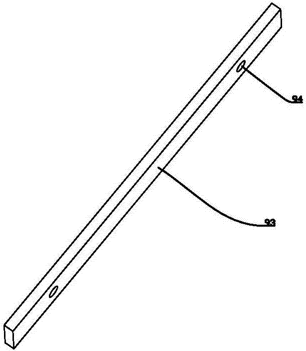 Bearing feeding and conveying device capable of adjusting