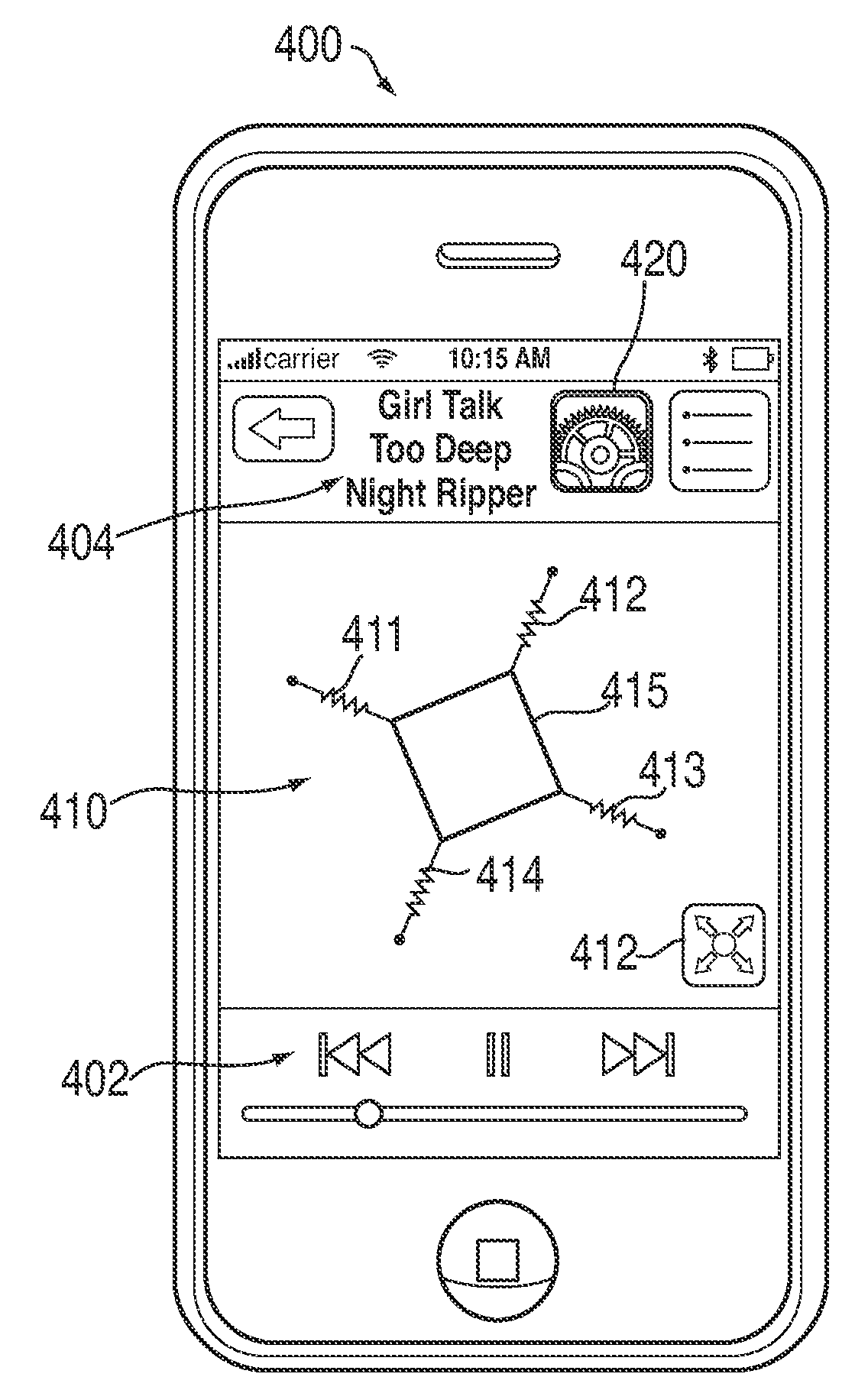 Controlling an audio and visual experience based on an environment