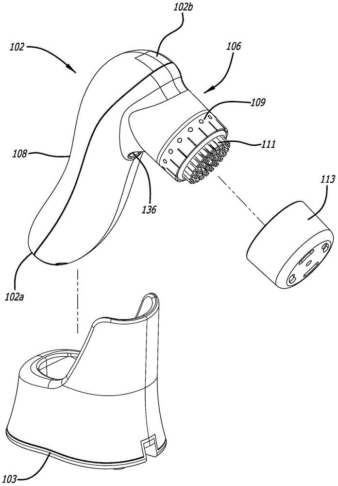 Light therapy skin device