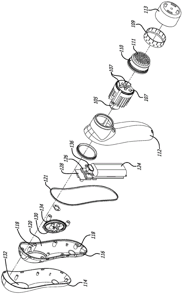 Light therapy skin device