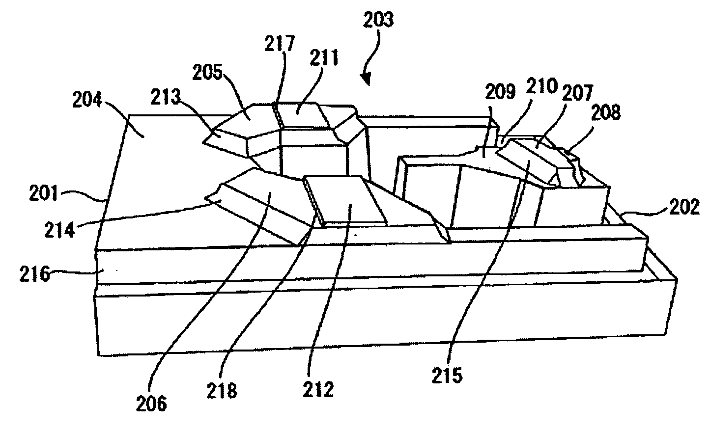 Servo track write at low pressure using pressure insensitive air bearing surface