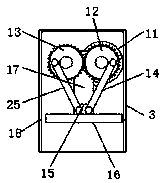 Hardware component type pipe fitting extrusion device