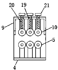 Hardware component type pipe fitting extrusion device