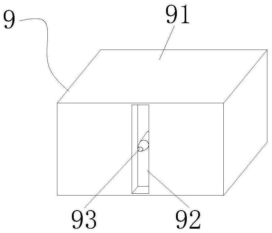 A welding device for vertical galvanized sheet