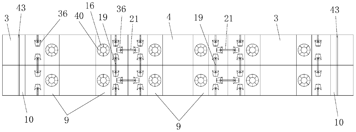 Tunnel inverted arch and inverted arch filling layer replacing steel-concrete composite structure and construction technology