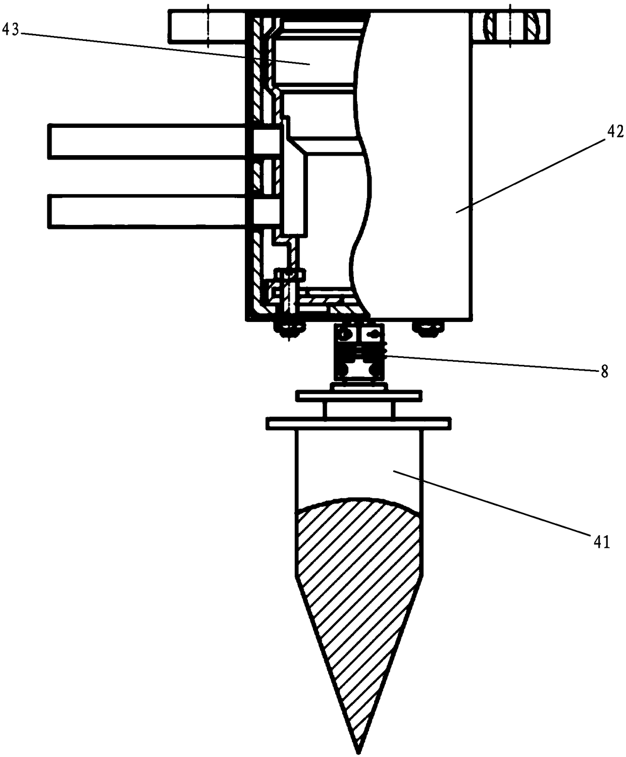 Spinning punch transplanter