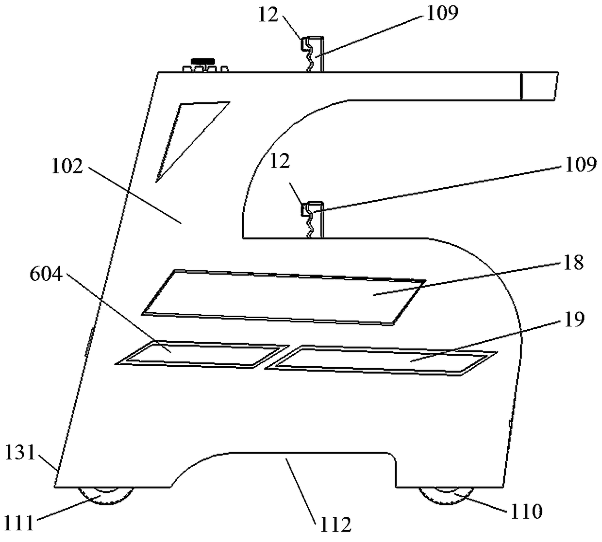 Intelligent interconnected blind guiding vehicle