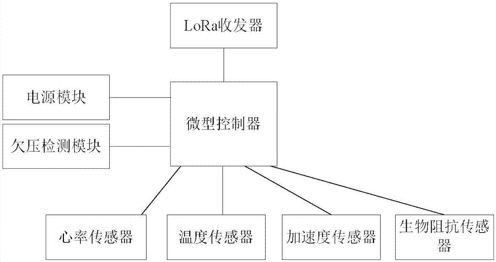 Real-time online monitoring system based on LoRaWAN for biological features of livestock