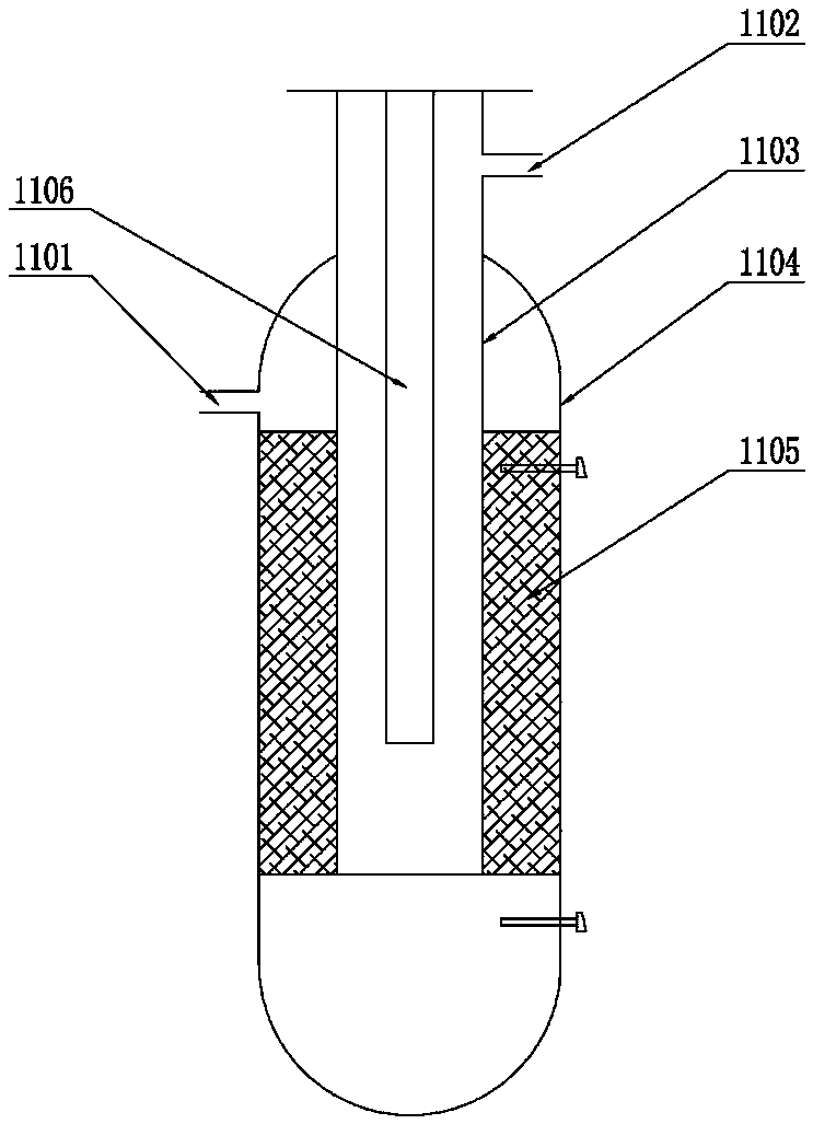 Alkaline solution electrolysis hydrogen production device and hydrogen production method