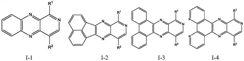 An organic photoelectric functional material and an organic electroluminescent device prepared by using the same