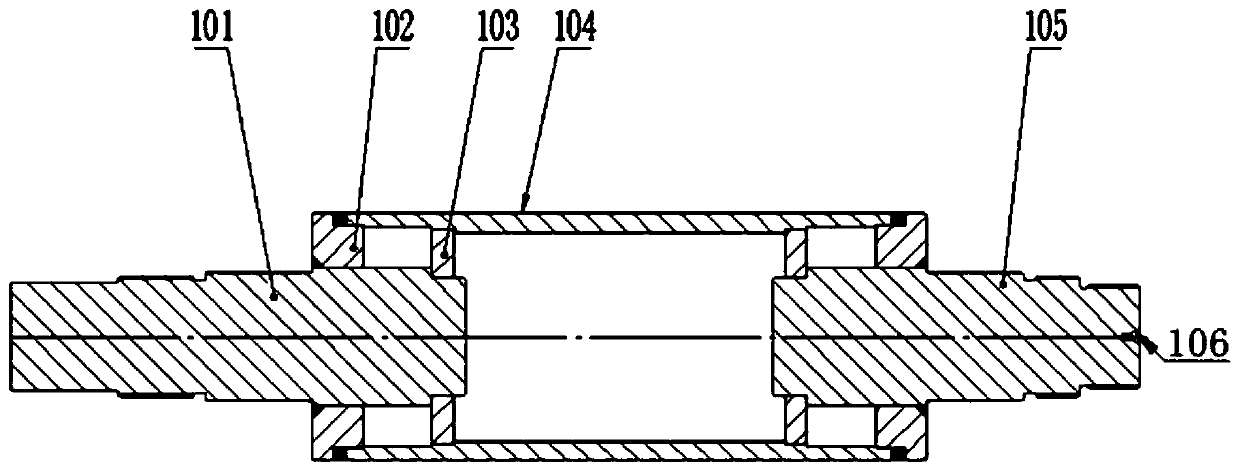 Centering clamping device for ceramic thin-wall sleeve part and work method of centering clamping device