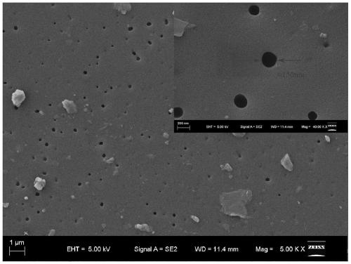 Bactericidal gas-permeable film as well as preparation method and application thereof