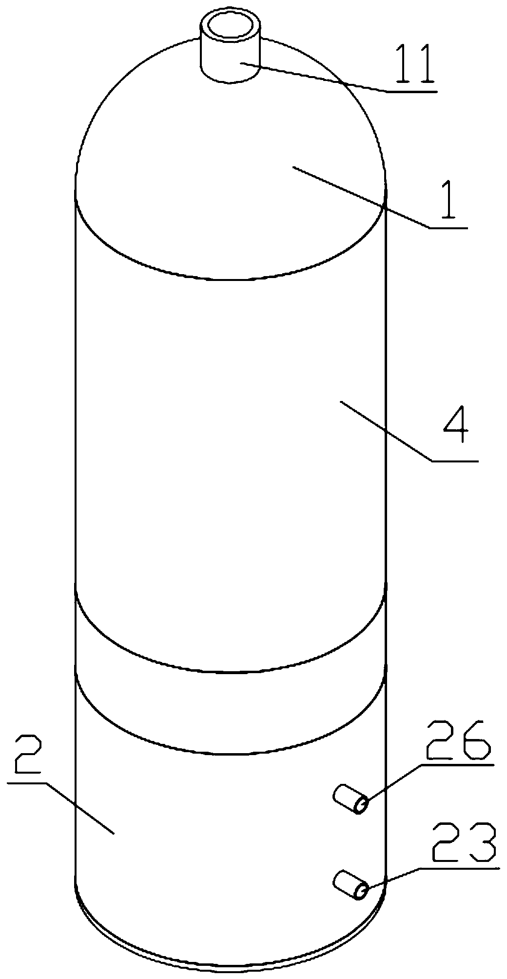 Distillation condensed steam capturing device and distillation condensed steam capturing technology thereof