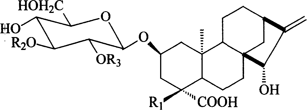 Use of cocklebur fruit total glucoside extract in preparing anti inflammation reaction product