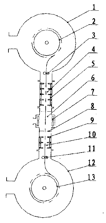 Process and apparatus for preparing porous metal by combined physical gas-phase deposition techinque