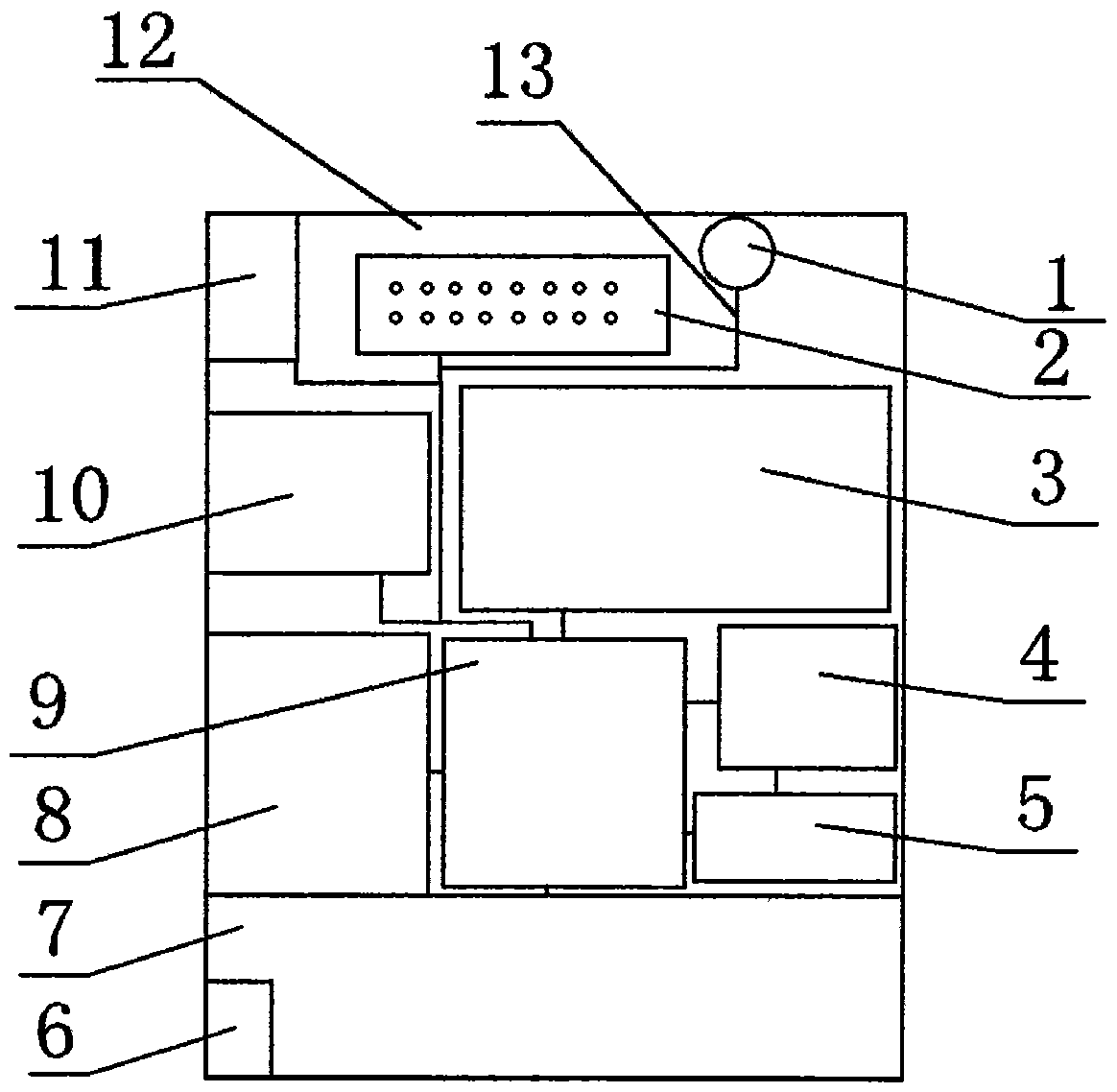 A depth information perception brain-computer fusion obstacle avoidance navigation device